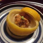 松川 - ★9白子とウニの柚子釜