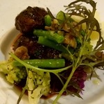 クロッキオ - ⑥エゾ鹿のハンバーグ ネズの実ソース