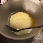 番屋小屋 - シメは 柚子シャーベット