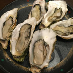 番屋小屋 - 蒸牡蠣 とても美味です