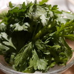 好ちゃん - グランボッカでも頂いた春菊サラダ