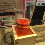 ラッツダイニング - こぼれ枡スパークリング　なみなみグラス（500円）