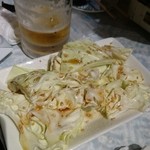 すすきの千生 - 生キャベツ