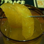 Bar Agit - 漬け込んだ八朔の果実がたっぷりイン♪