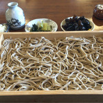 七兵衛そば 東根店 - 板そば 大盛 ¥1030