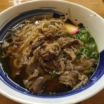 うどん　かめや - 肉うどん 冷凍うどん大変身