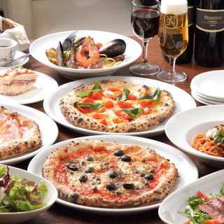 お酒に合う料理が揃う飲み放題付きコース！プレートのご相談も◎