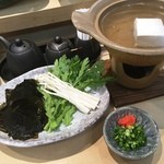 三代目 まる天 - 若芽のしゃぶしゃぶ