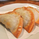 はなさき家 - Aランチの揚げ餃子