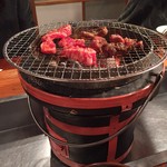 炭火焼肉屋さかい 各務原店 - 七輪で焼肉を