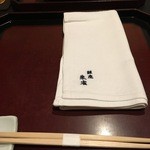 銀座 朱雀 - テーブルセッティング