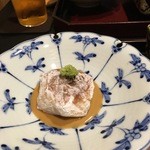 銀座 朱雀 - 焼きごま豆腐