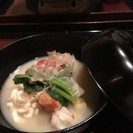 銀座 朱雀 - 白子のお椀