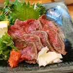 味処ようちゃん - 牛タタキ