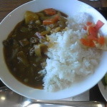シエスタ　茶処ひびき - 本日のランチ：カレー¥500のアップ　2016.2.8