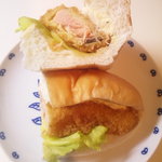 ベーカリーハラダ - 2010/08サーモンフライ断面