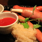 モンテビア　広島 - ３種類のグリルソーセージ