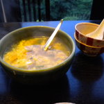 れんが屋 - にんにくのスープ