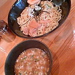 肉とんこつらーめん 味伝 - マグロつけ麺７００円