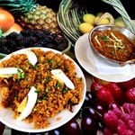 2016年2月8日　マトンビリヤニとキーマカスリメティ