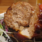 中国料理 堀内 - 大きな肉団子の黒酢あんかけ　2016.02