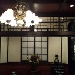 横濱元町 霧笛楼 - 2階の個室の照明