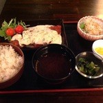日本酒とおばんざいの京酒場　けんすい錦 錦小路店 - チキン南蛮定食