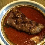 焼肉 手打ちそば 栄養亭 - 焼けたカルビアップ【料理】 