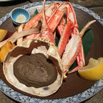 Amimoto Bekkan - 焼きガニと蟹味噌