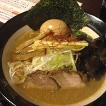 ラーメン スミス - 味玉ニボ味噌キクラゲトッピング９５０円