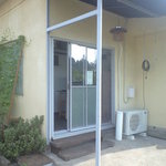 ベーグルマシュモ - 新店舗の入り口