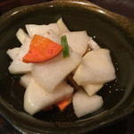 北地蔵 - ライムで味付けしたお漬け物