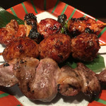 北地蔵 - 焼き鳥盛り合わせ