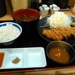 牛カツ京都勝牛 - 牛ロースカツ膳160g