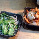 焼肉 八廣 - ナムル・キムチ