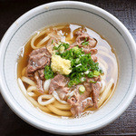 鴻の池 - 肉うどん