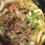 華さん食堂 小倉吉田店 - 肉うどん2015