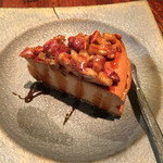 尼ヶ坂 - キャラメルナッツチーズケーキ。