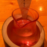 金澤旬料理 八兆屋 駅の蔵 - 加賀の地酒を注文
            
            品名は記事に記載