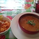 エル ミラソル - ランチ:いんげん豆と豚肉の煮込み