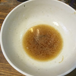 Gankosouhonke - 醤油ラーメン 700円  ほぼほぼ完食