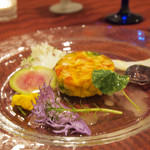 Chartier - 紅ズワイガニと根菜のマルブレ