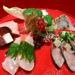 和食すがわら - 刺身盛り。