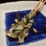 和食すがわら - かんぬきの皮あぶり。