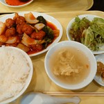 中国料理　鈴 - 酢豚定食