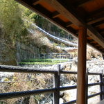 うつろぎ - 店外にある席から見た景色