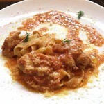 ラ フォンターナ アッヅッラ - 青島獲れ伊勢海老のタリアッテッレ アメリカーナ