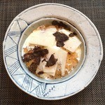 ラ フォンターナ アッヅッラ - トリュフ香る冷製カッペリーニ カルボナーラ