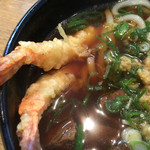 肉ちゃんうどん - 海老天