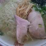 ラーメン まるひら - 塩ラーメンのアップ